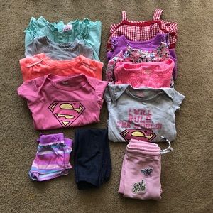14 pc girl clothes lot